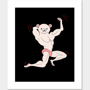 Muscle Kuma Posters and Art